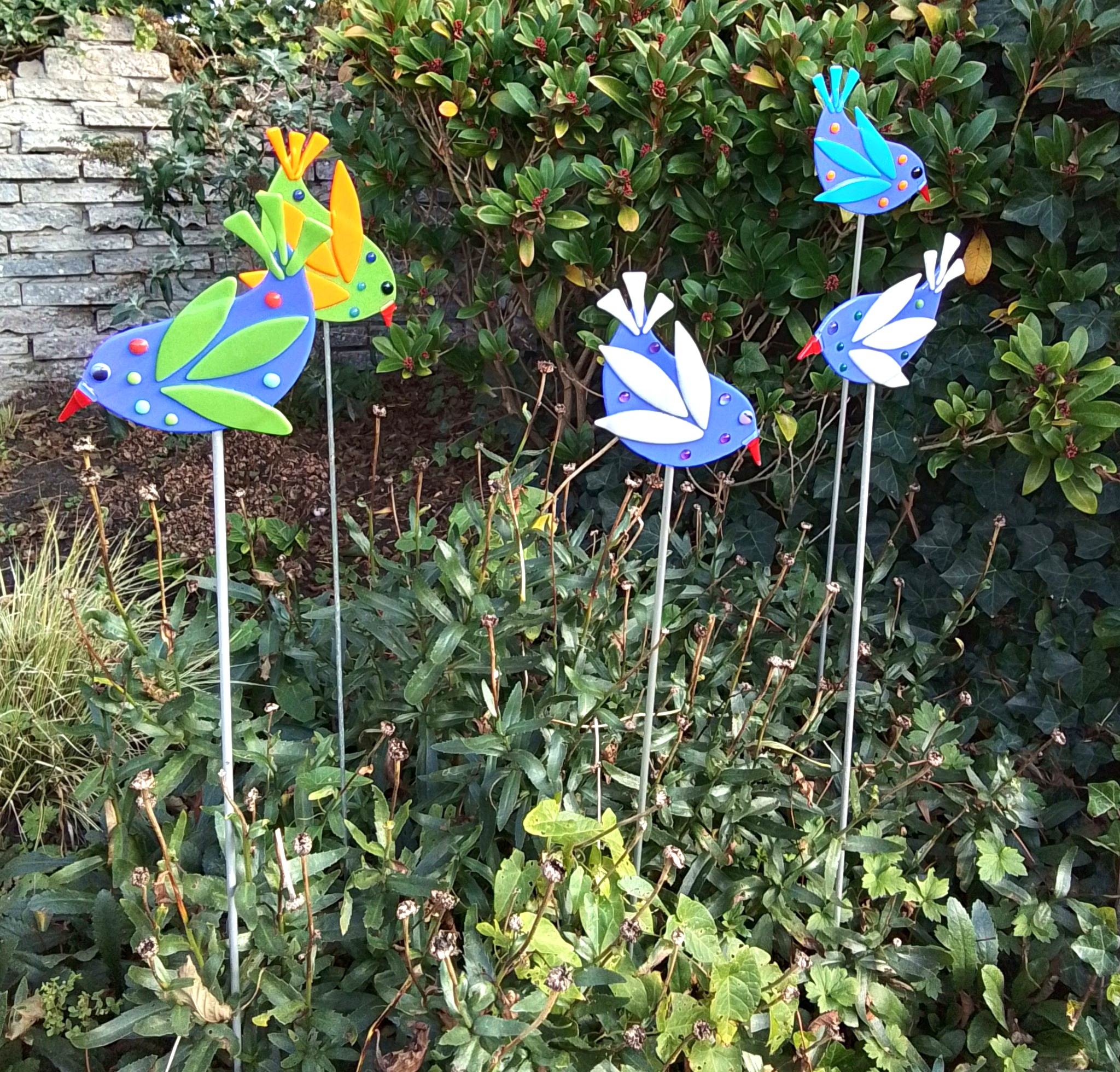 Glasfusing vogeltjes