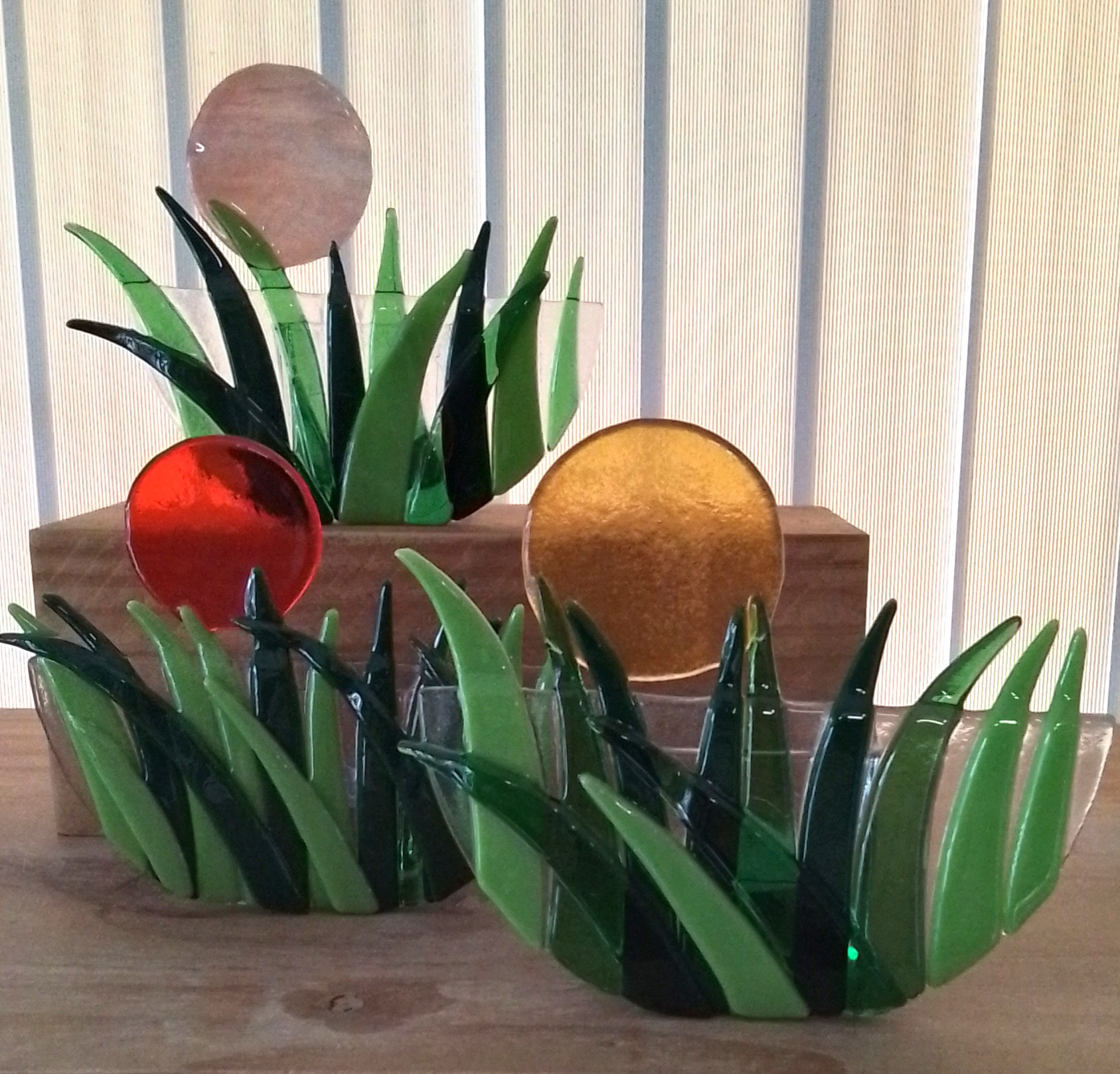 Glasfusing rood figuur